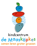 De homepage van Basisschool De Maaskopkes